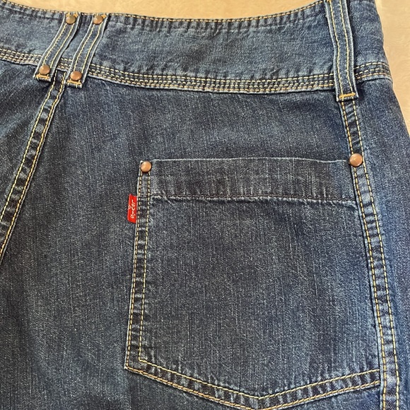 #134LEVI’S JEANS 12 Miss M wide leg - Picture 6 of 16